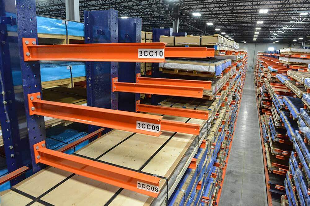 New & Used Cantilever Lumber Storage Racking System