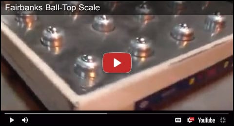 Fairbanks Ball-Top Scales