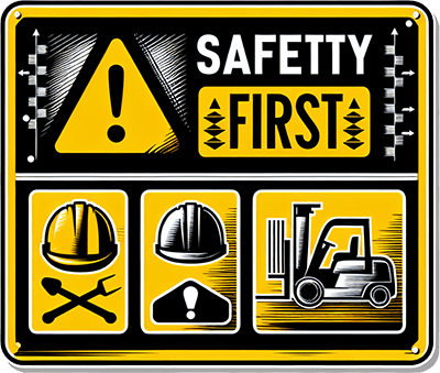 Safety First graphic