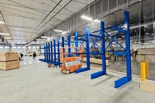 Cantilever Rack Storage Solution in South Dakota